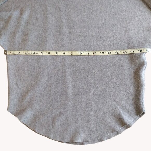 Vila Milano Sweater Small Long Sleeve Stretch Gray - Picture 4 of 10